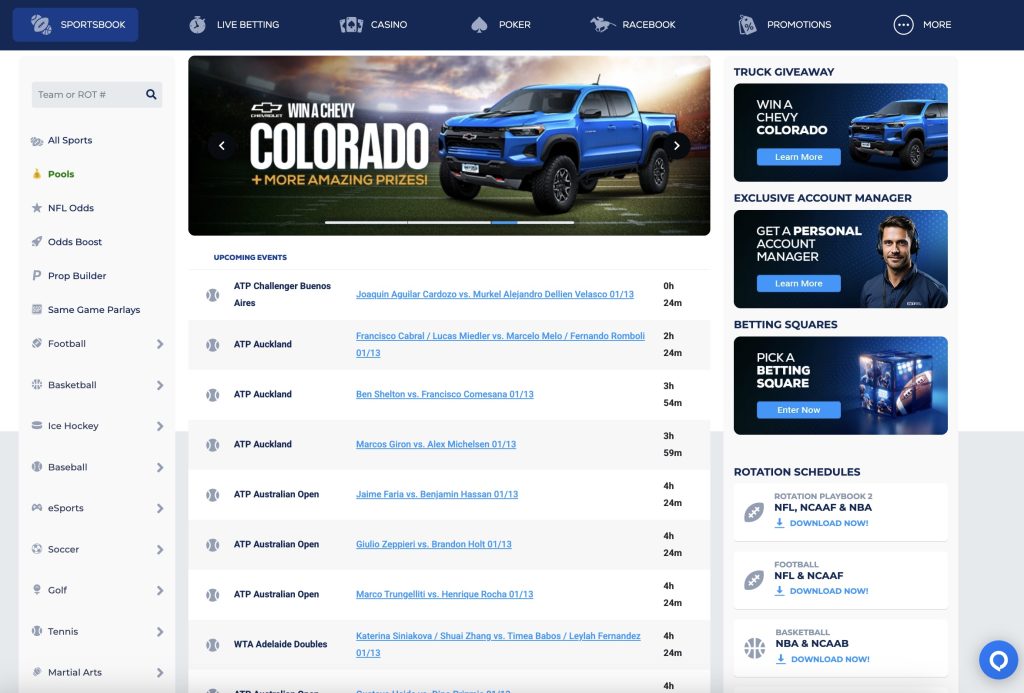 BetUS Super Bowl Sportsbook